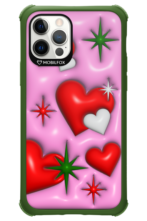 Holiday Hearts - Apple iPhone 12 Pro