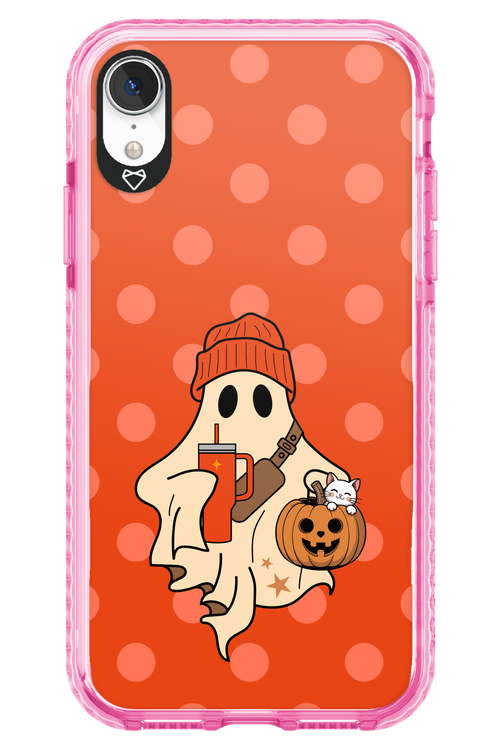 Ghost Girl (Orange) - Apple iPhone XR