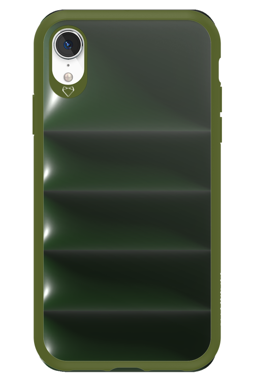 Earth Green Puffer Case - Apple iPhone XR