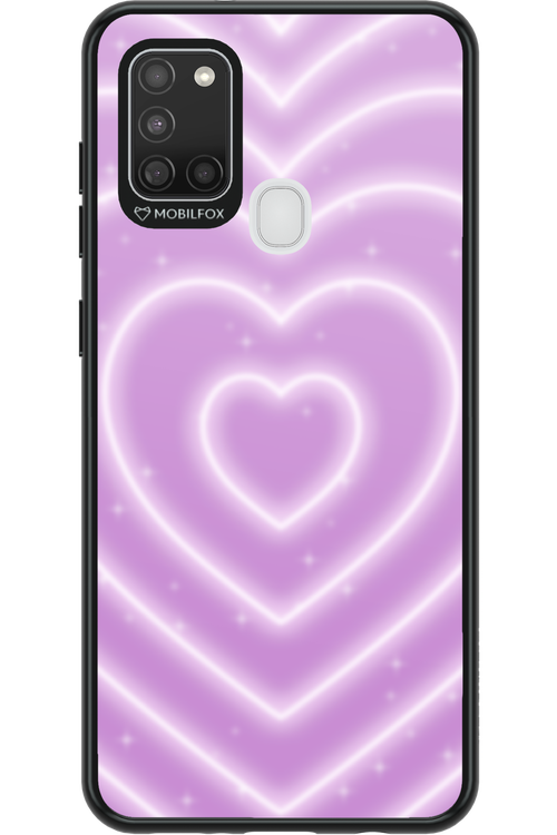 Purple Heart Dreams - Samsung Galaxy A21 S