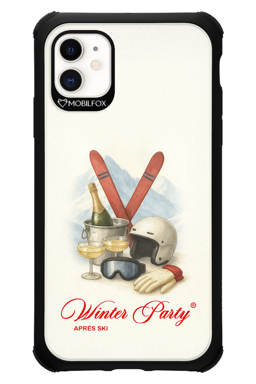 Winter Ski Party - Apple iPhone 11