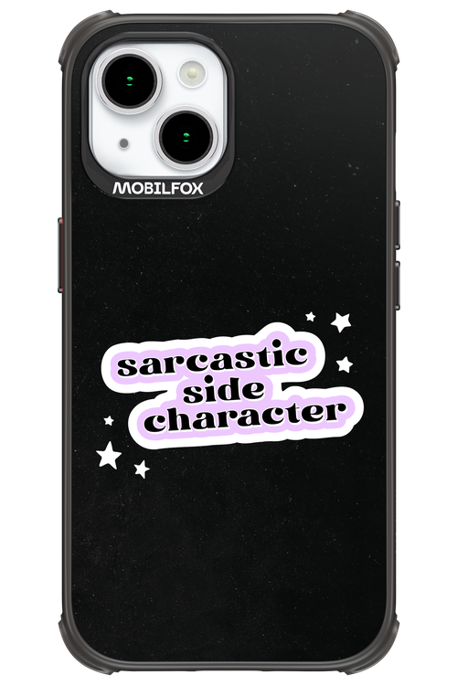 Sarcastic Black - Apple iPhone 15
