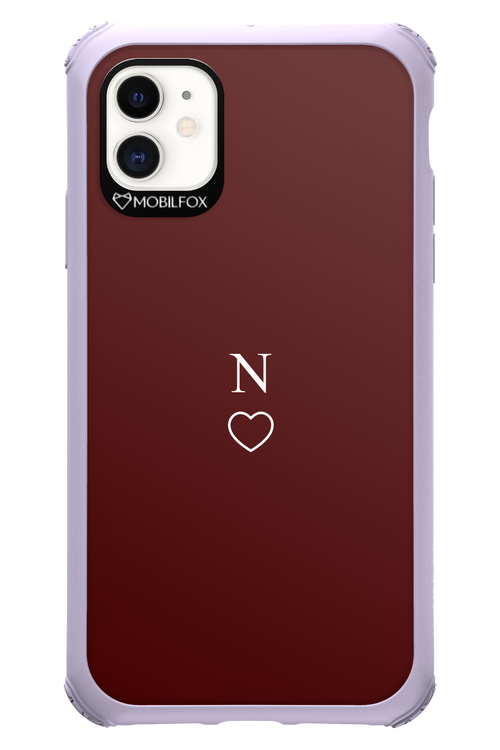 N Burgundia 2.0 - Apple iPhone 11