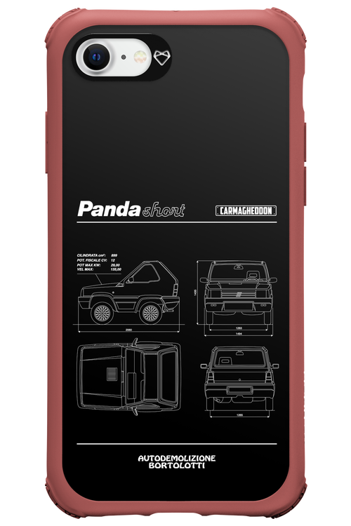 Panda Car - Apple iPhone 8
