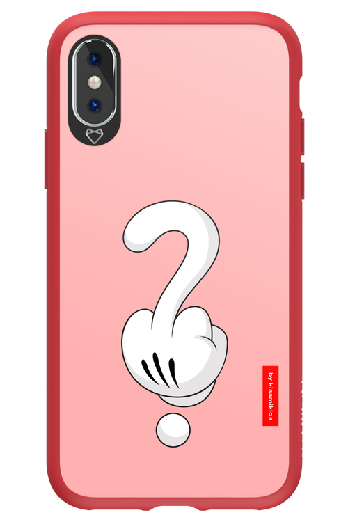 Fuck Hand (Pink) 2.0 - Apple iPhone X