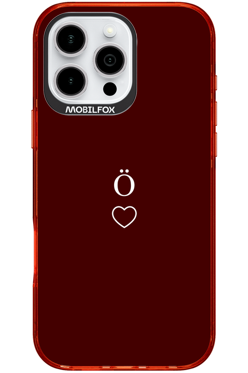 O Burgundia II 2.0 - Apple iPhone 16 Pro Max