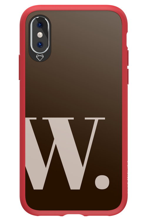 W (Mokka Foam) - Apple iPhone X