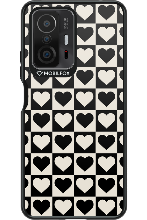 Checkered Heart - Xiaomi Mi 11T