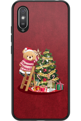 Christmas Bear (Burgundy) - Xiaomi Redmi 9A