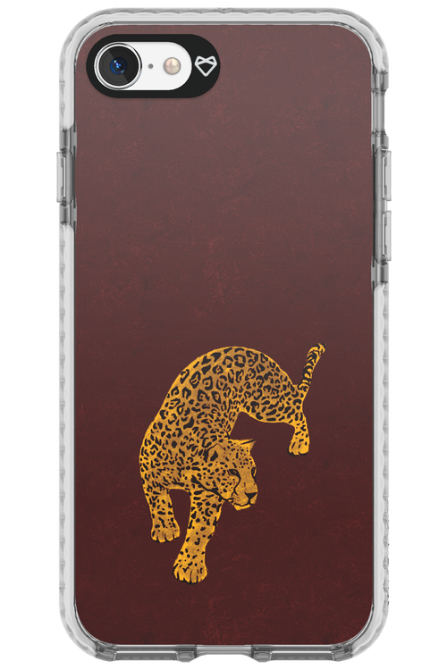 Burgundy Leopard - Apple iPhone 7