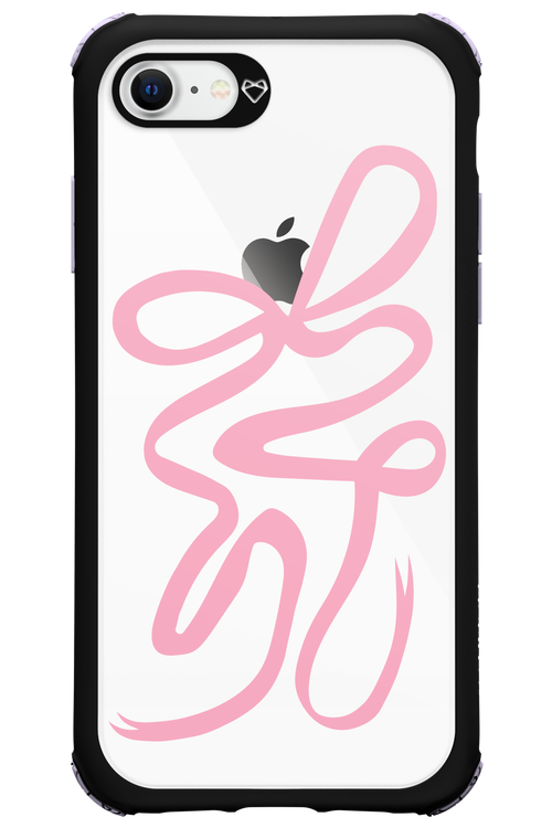 Pink Bow - Apple iPhone 8
