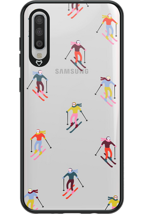 Snow Motion (Transparent) - Samsung Galaxy A70