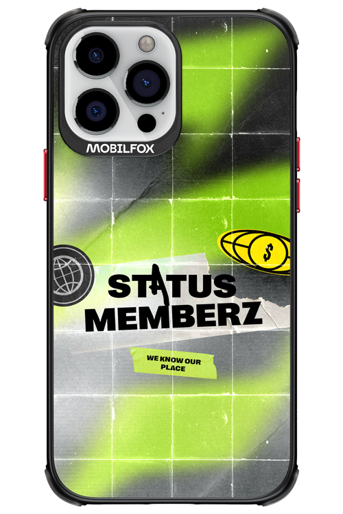 Status Memberz - Apple iPhone 13 Pro Max