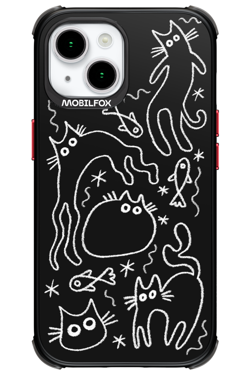 CHALK_CATS - Apple iPhone 15