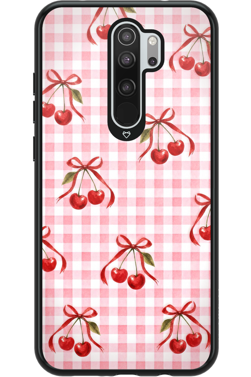 Pink Cherry Checked 2.0 - Xiaomi Redmi Note 8 Pro