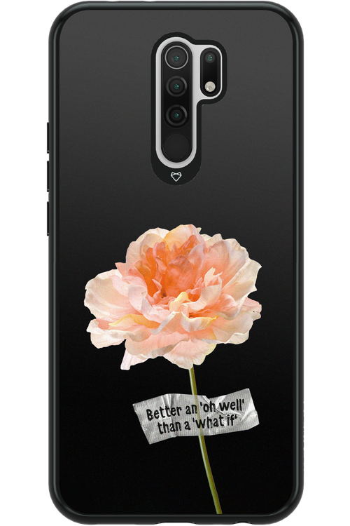 Flower Black - Xiaomi Redmi 9