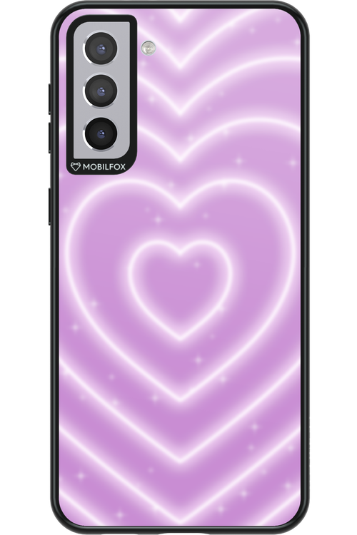 Purple Heart Dreams - Samsung Galaxy S21+