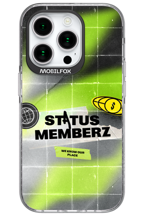 Status Memberz - Apple iPhone 15 Pro