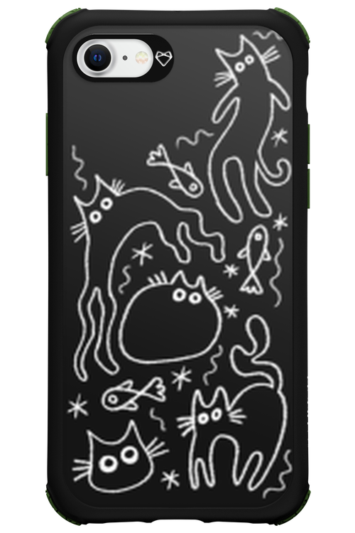 CHALK_CATS - Apple iPhone SE 2022