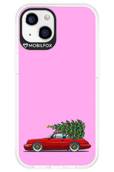 XMAS Car Pink - Apple iPhone 13