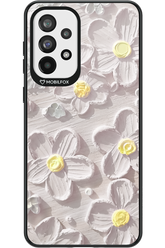 White Flowers - Samsung Galaxy A73