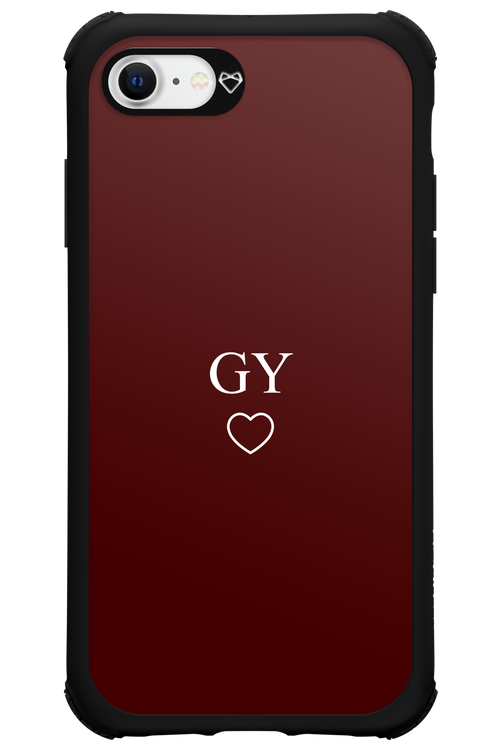 GY Burgundia 2.0 - Apple iPhone SE 2020