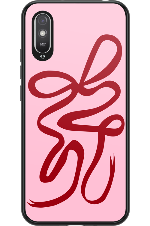 Burgundy Bow - Xiaomi Redmi 9A
