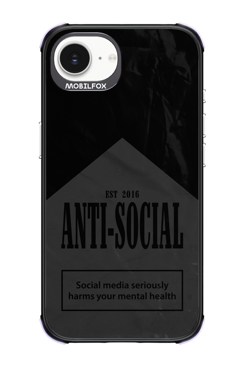 ANTI-SOCIAL (BLVCK) 2.0 - Apple iPhone 17e