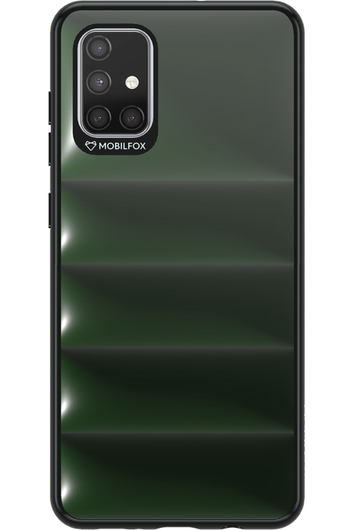 Earth Green Puffer Case - Samsung Galaxy A71