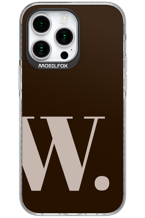 W (Mokka Foam) - Apple iPhone 15 Pro Max