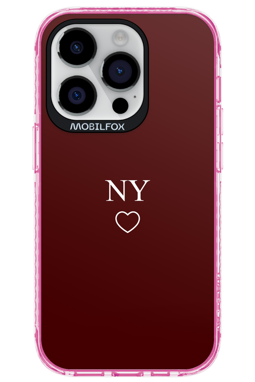 NY Burgundia 2.0 - Apple iPhone 14 Pro