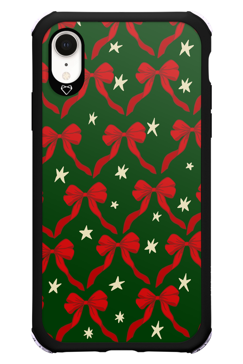 Bow & Stars (Green) - Apple iPhone XR