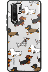 Scary Dachshund (Transparent) - Huawei P30 Pro