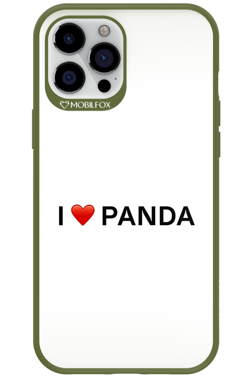Panda Love White - Apple iPhone 12 Pro Max