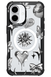Silver Zone Transparent - Apple iPhone 16