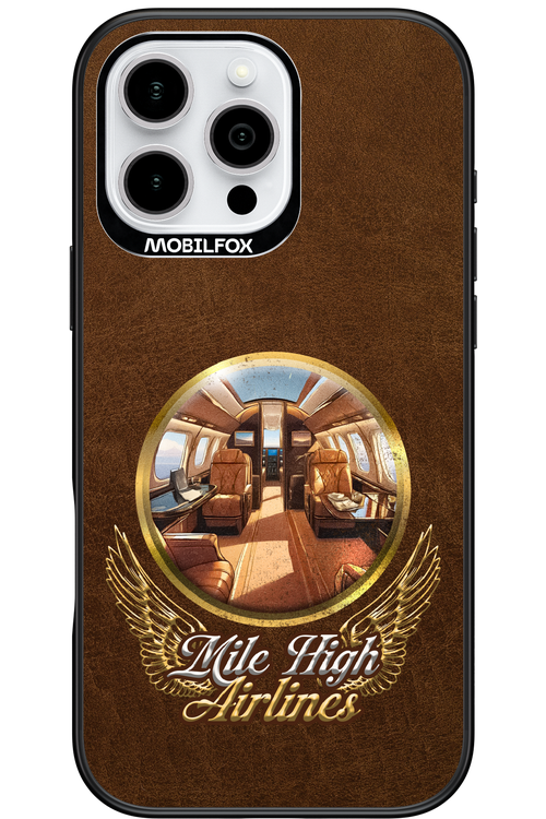 Mile High Airlines - Apple iPhone 16 Pro Max