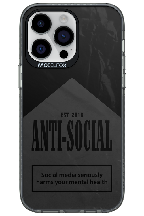 ANTI-SOCIAL (BLVCK) 2.0 - Apple iPhone 14 Pro Max