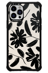 Monochrome Flowerss - Apple iPhone 12 Pro