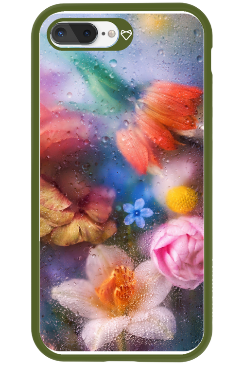 Rippleglass flowers 2.0 - Apple iPhone 8 Plus