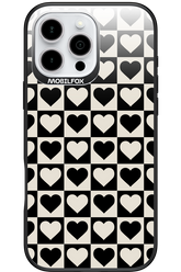 Checkered Heart - Apple iPhone 16 Pro Max