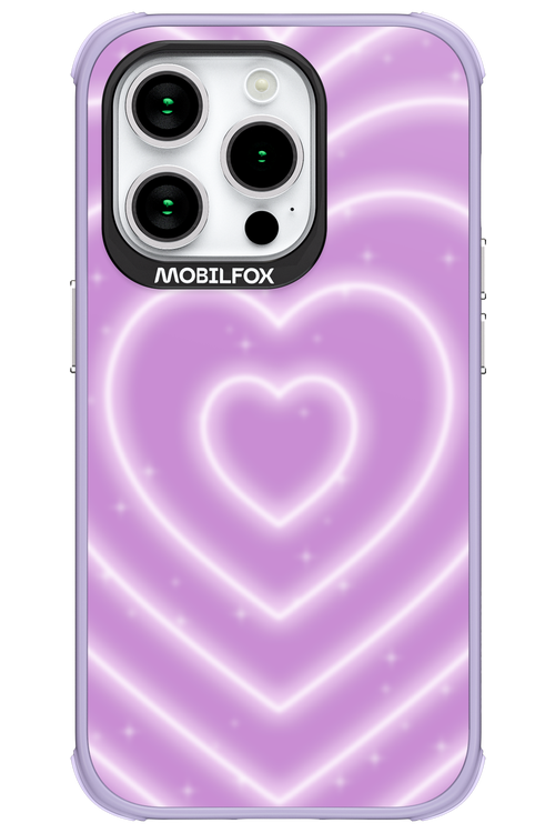 Purple Heart Dreams - Apple iPhone 15 Pro