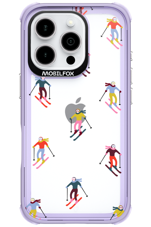 Snow Motion (Transparent) - Apple iPhone 16 Pro