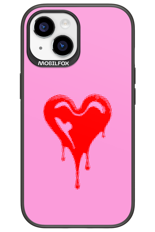 Heart Pink - Apple iPhone 15