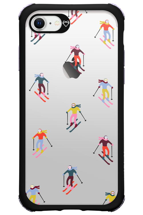 Snow Motion (Transparent) - Apple iPhone 7