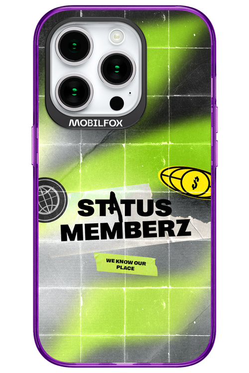 Status Memberz - Apple iPhone 15 Pro