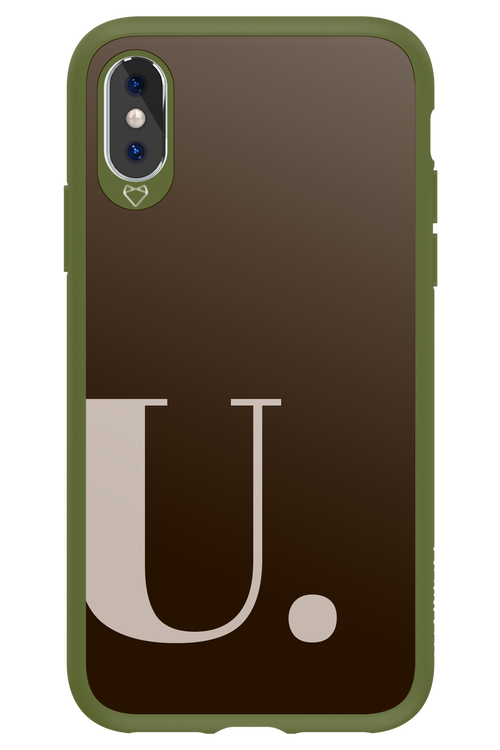 U (Mokka Foam) - Apple iPhone X