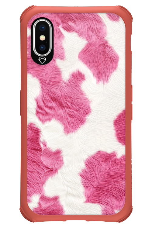 Pink Cow - Apple iPhone X