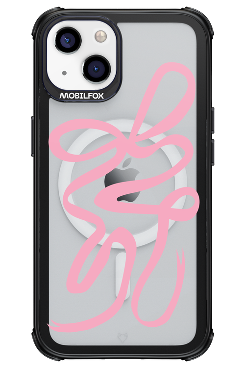 Pink Bow - Apple iPhone 13
