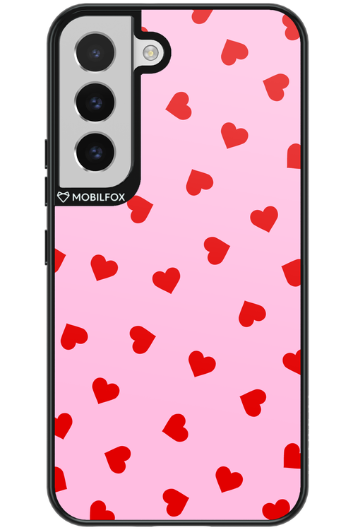 Sprinkle Heart Pink - Samsung Galaxy S22