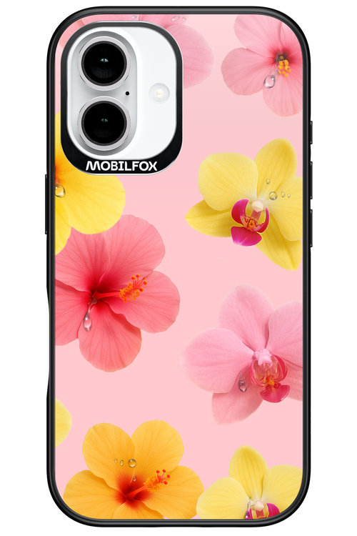 Sunset Flowers - Apple iPhone 16